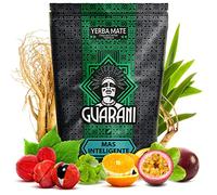Guarani Mas Inteligente 500 g | Yerba Mate con Ginseng e Guaranà | Miscela con Ginkgo Biloba | Infuso Ricco di Gusto Naturale