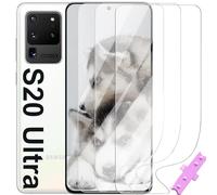 GUARD CRAG 3 Pezzi Pellicola Protettiva per Samsung Galaxy S20 Ultra, Hydrogel Film Transparent Soft TPU [HD Clear] [High Sensitivity] [Bubbles No Dust]