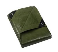 GUARD SHIELD Telone di copertura con occhielli, impermeabile, 2 m x 3 m, verde, multifunzione, in poliestere, 120 g/㎡, in tessuto, multiuso, resistente agli strappi, stabilizzato ai raggi UV