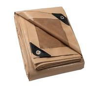 GUARD SHIELD Telone di copertura occhiello, impermeabile 3x3 m, beige/cachi, multifunzione poliestere 120 g/㎡, resistente agli strappi, stab. raggi