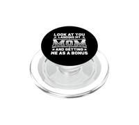 Guarda a te atterrare mia mamma che mi ottiene come un papà divertente bonus PopSockets PopGrip per MagSafe