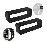 Guarda Band Keeper - Set di piccoli anelli in silicone, supporto per smartwatch con design antiurto a 2 blocchi, organizer sicuro per la sostituzione di oggetti da viaggio e protezione quotidiana