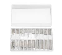 Guarda barre a molla in acciaio inossidabile Watch Band Pin Pins Watch Link Pins Rimozione 300pcs da 8 mm a 27 mm di lunghezza per la riparazione dell'orologio e la sostituzione (Testa doppia da 1,2