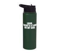 Guarda, c'e' un leone, oh mio Dio. Stainless Steel Insulated Water Bottle
