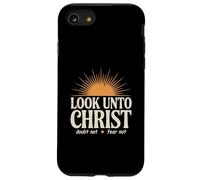 Guarda contro Cristo con il sole 2025 Tema giovanile LDS Christian Custodia per iPhone SE (2020) / 7 / 8