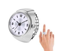 Guarda Gli Anelli - Orologio Semplice Quadrante, Anello Orologio Creativo Per Le Coppie | Anello Di Novità Guarda Per Uomini, Ragazzi, Donne, Ragazze, Unico Per La S, bianco, Se référer au
