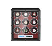 Guarda gli avvolgitori, orologi avvolgitori automatici per orologi per 9 orologi orologi da oroo orologio orologio di deposito con motore silenzioso e 15 modalità di rotazione per la maggior parte