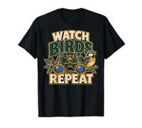 Guarda Gli Uccelli ripetere Birdwatching Natura Maglietta