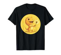 Guarda i desideri volare con questo costume da dinosauro e dente di leone Maglietta