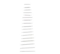 Guarda i Pin Cinghiali, Kit di Riparazione di Orologi da 10-26 Mm Diverse Dimensioni Diverse Robuste Strumento da Barra a Molla Durevole 340pc per Pin di Orologi in Acciaio 1,3 Mm per