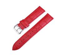 Guarda il braccialetto della cinghia donna cinturini cinghia di cuoio genuina del cinturino 10mm 24mm Guarda Accessori, 15mm