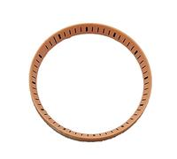 Guarda il capitolo Anelli Guarda le parti della cassa per orologio NH35 NH36 Movimento 42mm Cassa dell'orologio, Arancione