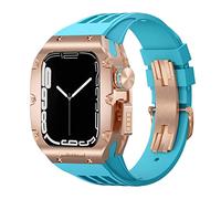 Guarda il kit di modifica della banda ， per 44 mm 45 mm ， custodia per orologi in lega di titanio per IWatch Series 8 7 6 5 4 SE ， Sports Band Watch Band Mod Kit