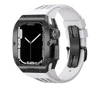 Guarda il kit di modifica della banda ， per 44 mm 45 mm ， custodia per orologi in lega di titanio per IWatch Series 8 7 6 5 4 SE ， Sports Band Watch Band Mod Kit