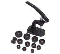 Guarda il kit di strumenti di pressione Imposta back case rimodellata più vicina con 12 muore 1 Sostituzione della batteria per l'orologeria