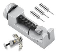 Guarda Il Kit Di Strumenti Per La Riparazione Del Perno Di Collegamento a Banda Per Orologiai Con 3 Pin Extra Per La Rimozione Del Perno Del Collegamento Della Banda E Le Dimensioni Degli Orologi
