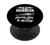 GUARDA IL MARBLES RACING LINE ACTION pilota automobilistico PopSockets PopGrip Adesivo
