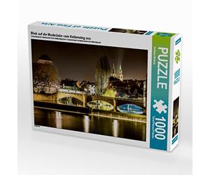 Guarda il ponte Max, dal ponte della catena, puzzle trasversale da 1000 pezzi.