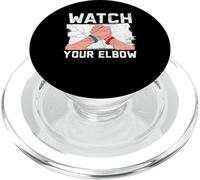 Guarda il tuo braccio di lottatore del gomito Wrestle Arm Wrestling PopSockets PopGrip per MagSafe