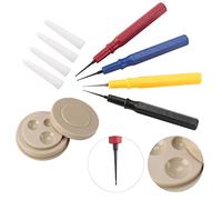 Guarda Kit di Lubrificazione di Dimensioni Diverse, Set di Lubrificazione di Orologio con Orologiaio, Piccolo Peso Portatile Leggero in Plastica Durevole per Watchrs per