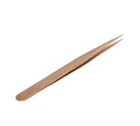 Guarda la riparazione di pinzetta non magnetico Phosforo Bronzo Precisione Punta punto fine Puntura Strumento di accuratezza Non slitta