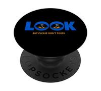 Guarda, ma per favore non toccare Graphic Statement Design PopSockets PopGrip Adesivo