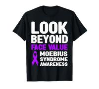 Guarda Oltre Il Valore del Viso Consapevolezza della sindrome di Moebius Maglietta