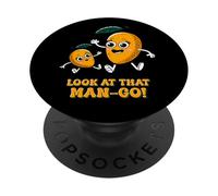 Guarda quel divertente amante della frutta di Man-Go PopSockets PopGrip Adesivo