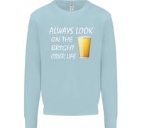 Guarda Sempre La Vita Brillante Con La Felpa Divertente Uomo