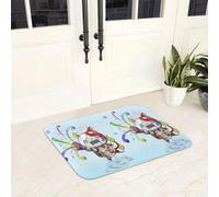 Guarda un Yo-Kai 3D Gioco dei cartoni animati, zerbino antiscivolo, tappeto per tappeto, tappeto per ingresso cucina, bagno casa, soggiorno, tappetini per i piedi - 60x90cm