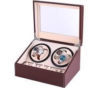 Guarda Winder Automatico orologio Winder Automatico orologio Automotore Winder Box Box Orologi Meccanismo Case di meccanismo Orologi per orologi Orologi (2 slot H) (2 slot g) (2 slot g) Watch Winder