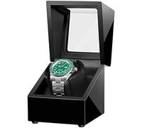 Guarda Winder Automatico orologio Winder, shaker orologio, supporto per orologi a orologio meccanico elettrico, maschile orologio silenzioso orologio custodia per la rotazione della rotazione dei bei