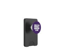 GUARDAMI CORRIDO UNA MARATONA & MERDA Funny Runner 26.2 Meme PopSockets PopWallet per MagSafe