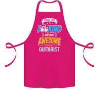 Guardando At Un Bellissimo Chitarrista Chitarra Cotone Grembiule 100% Biologico