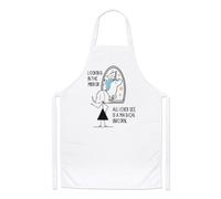 Guardando IN The Specchio I See A Magico Unicorno Chef Grembiule - Divertente