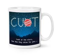 Guardare The Stars See Come They Splendere C-Nt 284ml Tazza Compleanno Scherzo