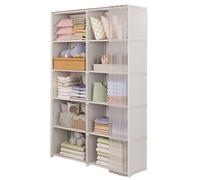 Guardaroba Di Vestiti - Armadio Portatile Con Copertura | Guardaroba Armadio Pieghevole | Archiviazione Dei Vestiti Del Guardaroba | Organizzatore Di Stoccaggio 'armadio Per Abiti Da Servizio Pesa