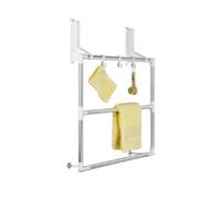 Guardaroba Multifunzioni X Porta E Box Doccia 3 Sbarre e 3 Ganci Salvaspazio New