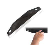 Guardata di vernice - Scudo di vernice in acciaio inossidabile | Toard da a bordo della tavola per pieghe con manico ABS, raschietto per carta da parati e guida alla decorazione di precisione per il