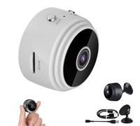 Guardhouse Camera,1080P Hd Guardhouse Watcheye Security Camera with Night Vision,Mini Wireless Surveillance Cameras with Wide Coverage,Multi Smart Plug-Free Install-Free for Home Outdoor (1White)