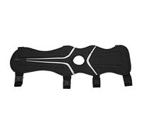 Guardia del Braccio di Tiro con L'Arco, Paracolpi in Nylon Regolabile Guardia di Protezione Paracolpi per Tiro con Ricurvo(Black)