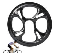 Guardia della catena di biciclette, 4 buche 48 Denti Cover per catena di biciclette di plastica, Pratica protezione universale per la maggior parte delle biciclette, mountain bike, City Road, Guides