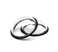 Guardia della lente Copertura protettiva della lente per Insta360 X4 Fotocamera Specchio protettivo rotante in vetro ottico temperato/Specchio protettivo in PC (Vetro)