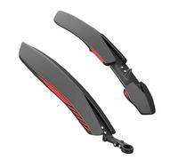 Guardia di Fango - Copertura da Schizzi da 56 Cm, Set da Parafango per Mountain Bike | Kit di Fango Posteriore Anteriore della Protezione Splash Regolabile - Kit per Biciclette per Pendolari Ib