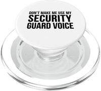 Guardia di sicurezza divertente - Non farmi usare il mio PopSockets PopGrip per MagSafe