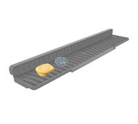 Guardia Di Spruzzi Lavello In Silicone, Vassoio Per Armadio Lavello Da Cucina, Protettore Spruzzi Lavello Da Cucina, Protezione Per Lavello Da 22.8 X 4.9 Pollici, Cuscino