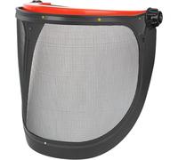 Guardia facciale in rete, Sostituzione dello scudo facciale, Casco di sicurezza, Protezione facciale completa in rete metallica, Maschera facciale per casco forestale Protezione per il viso