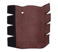Guardia manuale del corno francese Munefe, coperchio per padie a mano maniglia, accessorio per il portatile del corno francese per l'esecuzione (Marrone)