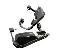 Guardia per maniglia del parabrezza motociclistico per CRF1000L Africa Twin 2016-2018 Modelli compatibili con versioni non DCT(Black)