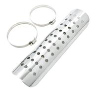 Guardia Per Marmellata Motociclistica - Scudo Di Calore Di Scarico Resistente | Guardia Da Tubo Silenziante Anti-calo | Coperchio Di Protezione Del Calore Per Scarico Della Moto | Accessori Per Motoci